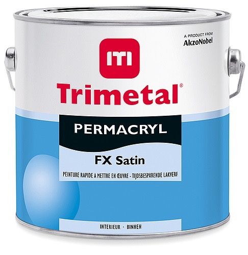 Trimetal permacryl fx satin blanc 1l