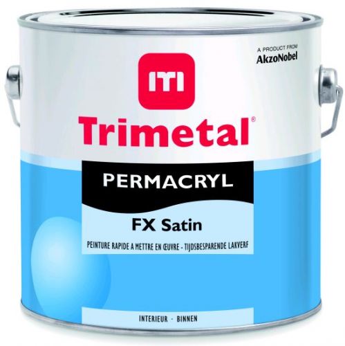 Trimetal permacryl fx satin blanc 2,5l