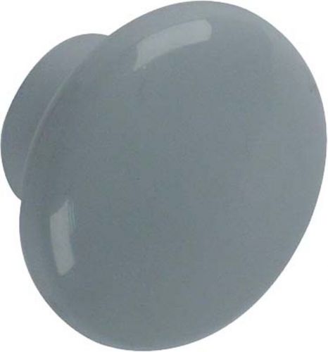 Bouton plastique gris 35mm