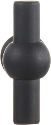 Bouton laiton noir mat 45x35mm