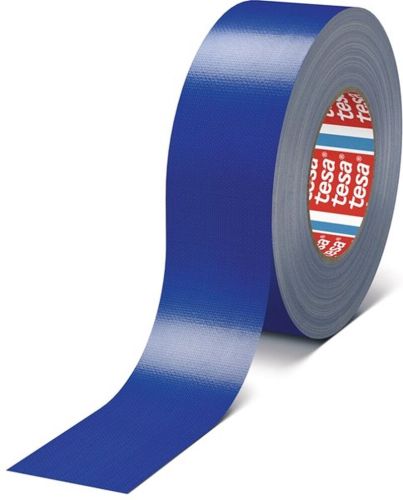 Ruban tissu enduit de pe bleu 25mm x 50m tesa