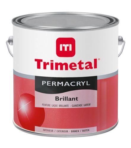Trimetal permacryl brillant white 001 1 l