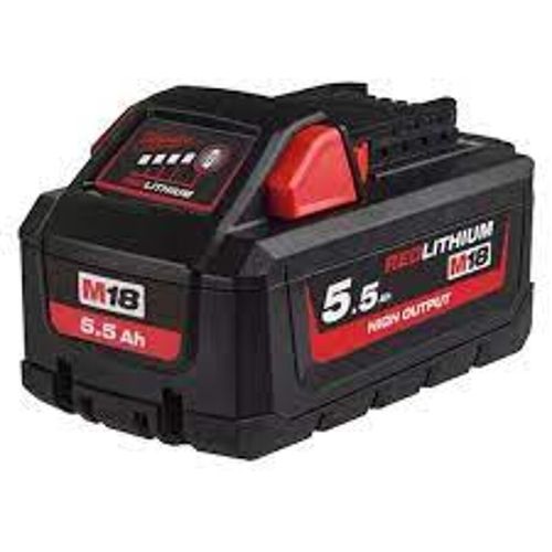 M18™ batterie milwaukee® m18 hb5.5 high output™ 5.5 ah