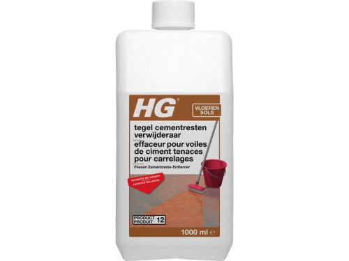 Hg effaceur pour voiles de ciment pour carrelages (produit n° 12) *pn*