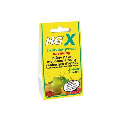 Hgx piège pour mouches à fruits recharges d’appât