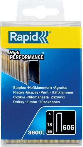 Rapid agrafes 60618mm boxx stong 3600 pieces
