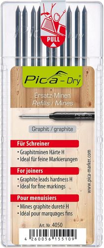 Pica dry refill-set for joiners and carpenters (10)