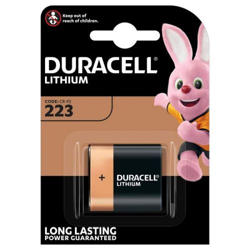 Pile duracell lithium 6v 223 cr-p2