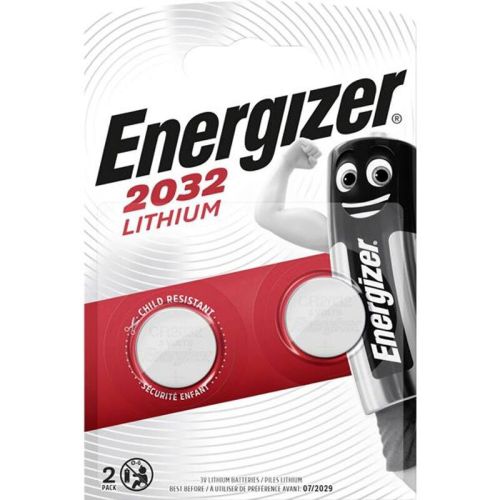 Piles 2032 lithium energizer