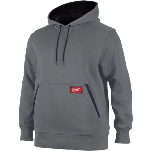 Sweat a capuche gris mid weight milwaukee taille xl *pn*