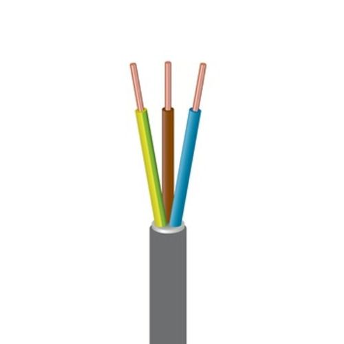Xvb câble d'installation xlpepvc 1kv cca s3d2a3 gris 3g1,5mm² 100 mètres