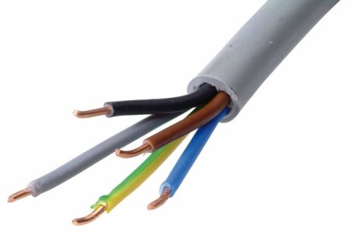 Xvb câble d'installation xlpepvc 1kv cca s3d2a3 gris 5g1,5mm² 100 metres