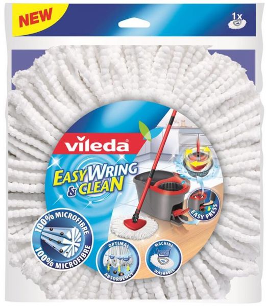 Vileda easy wring & clean tete balai serpilliere mop à prix réduit